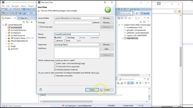 Apache Camel Tutorial - Hello World Example смотреть онлайн