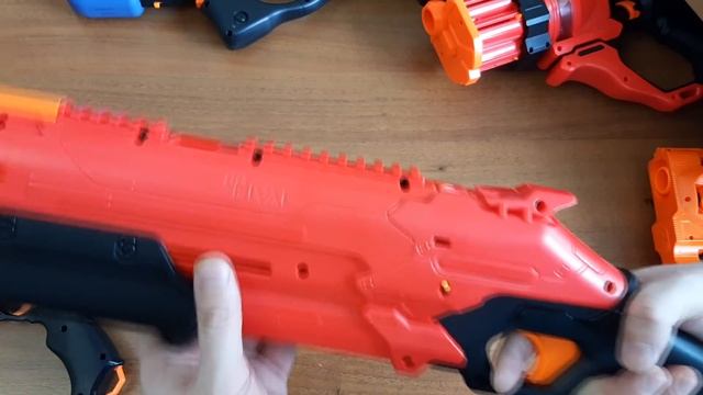 Новинка Нерф Nerf Rival Takedown Крутой и Мощный бластер стреляющий шариками