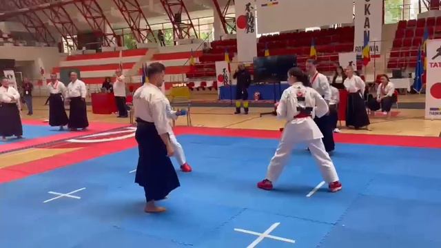 Popescu Erika (Campionii Lerești) - Kumite sport - Cupa Sakura 2023 смотреть онлайн
