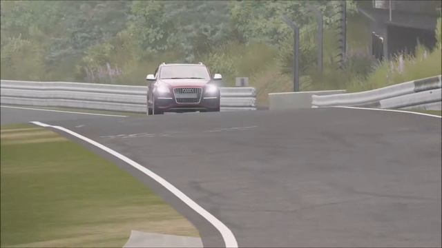 Audi Q7 V12 TDI on the Nürburgring - Forza Motorsport 7 смотреть онлайн