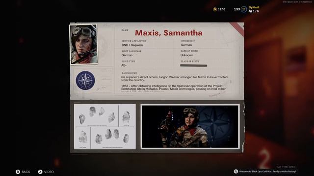 Call of Duty Black Ops Cold War Operator Maxis profile смотреть онлайн