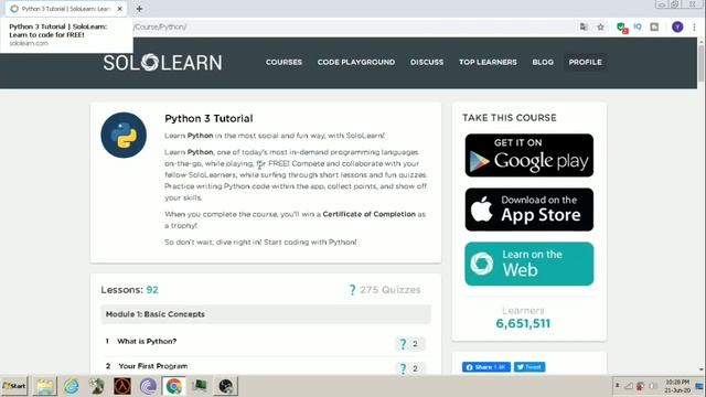 Sololearn free certificate courses | Free Programming Courses смотреть онлайн