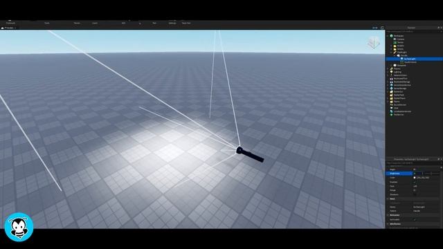 How to Make a Flashlight in Roblox Studio смотреть онлайн