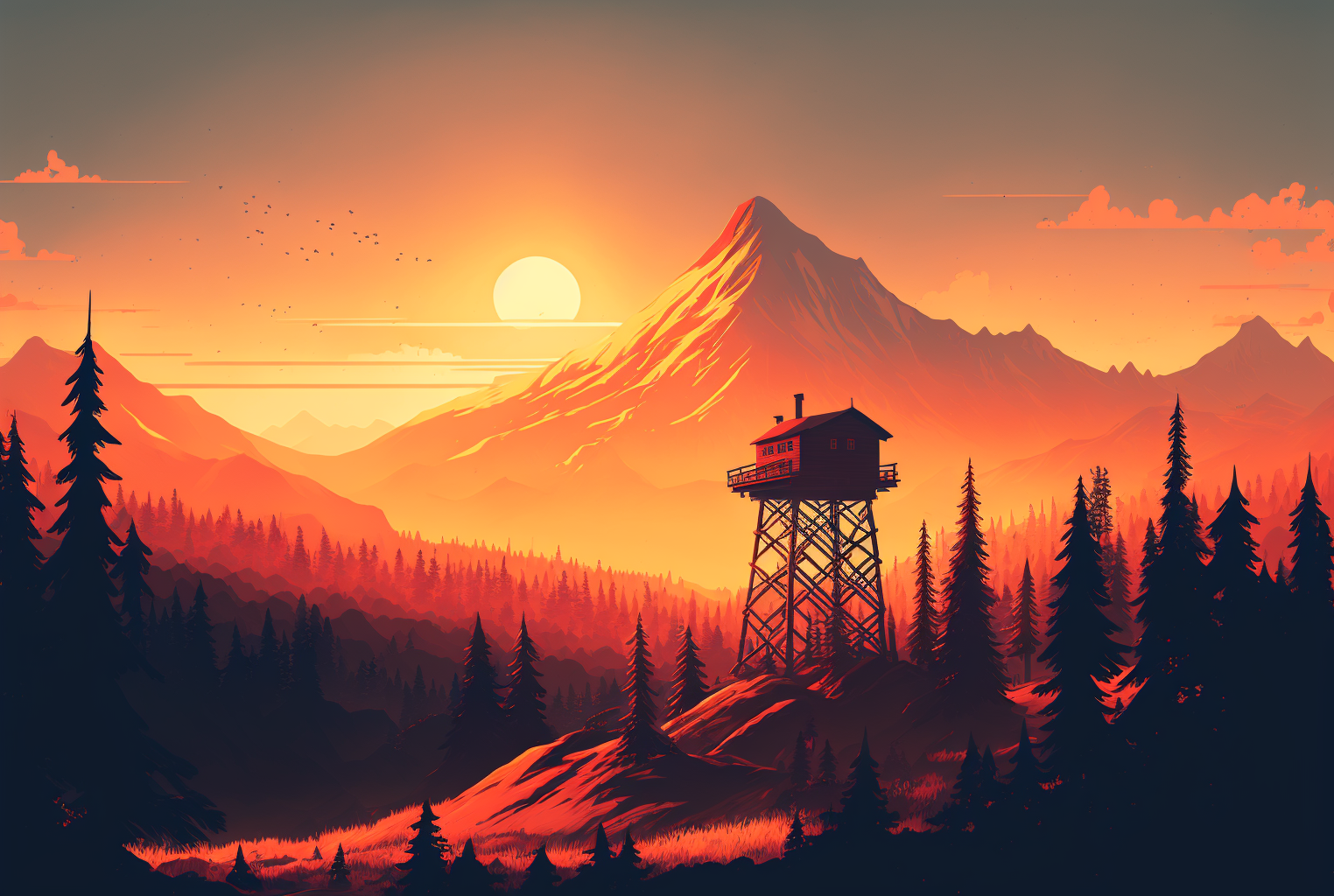 Firewatch # 2 Ищем подростков