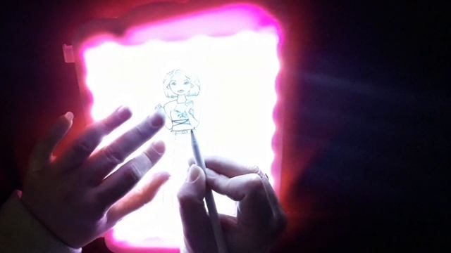 ASMR | Tracing - Drawing on a Sketch Board, Pencil sounds & some tapping at the start.( No Talking смотреть онлайн