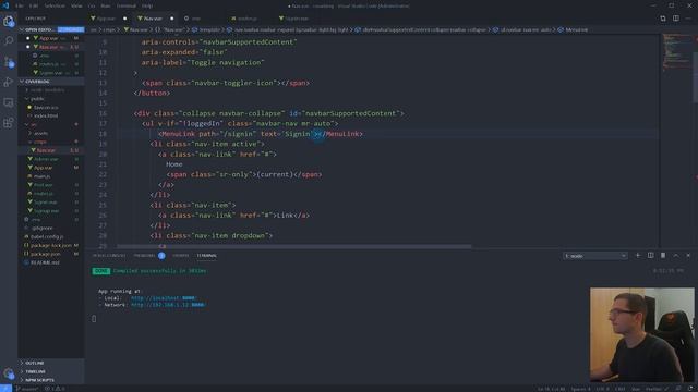 VueJS & CodeIgniter 4 Web App - #2 - Vue Router Installation and Configuration смотреть онлайн