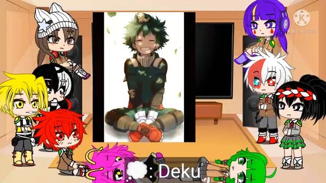 MHA (start of the year) react to future Deku (read description)//short 1/? смотреть онлайн