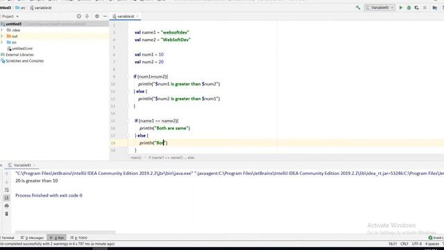 Kotlin | If statement| Sinhala | EP 03 смотреть онлайн