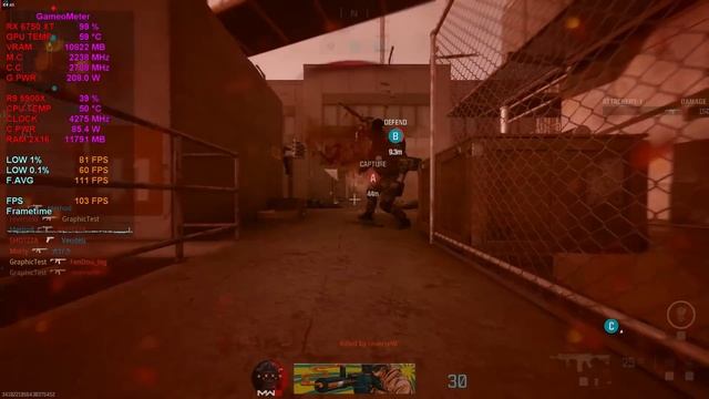 RX 6750 XT test in Call of Duty: Modern Warfare III [Beta] | Ryzen 9 5900X | 1080p 2K 4K | Extreme смотреть онлайн