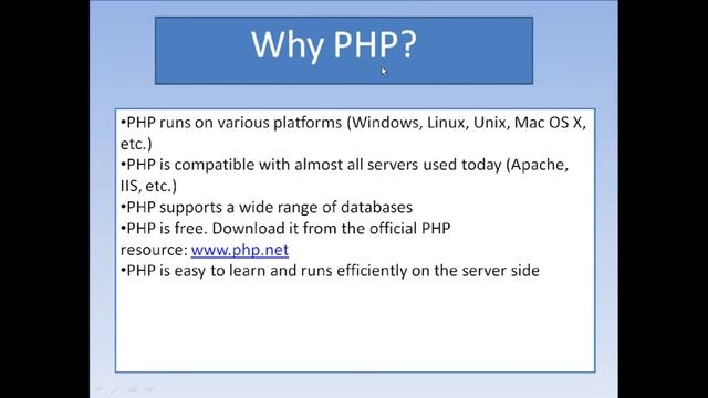 PHP Basic Introduction Tutorial for Beginners | PHP Video Tutorial | PPT смотреть онлайн
