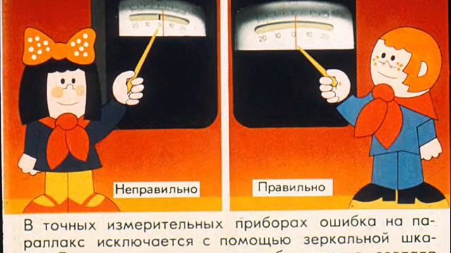 Измерение физических величин Диафильм по физике 6-го класса смотреть онлайн