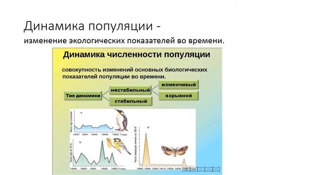 Экологические характеристики популяции смотреть онлайн