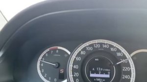 Хонда Аккорд 9 3,5 сток  разгон