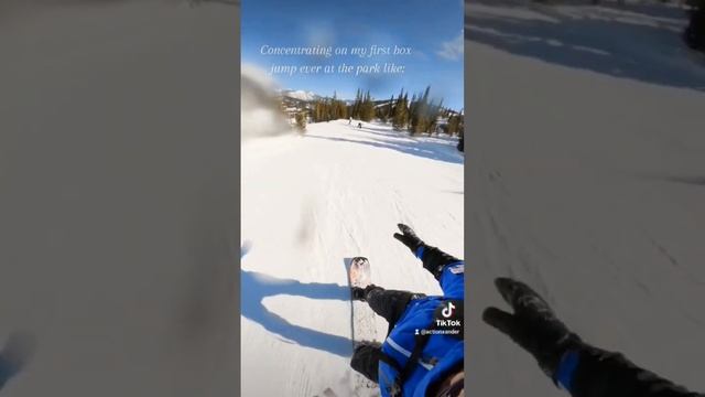 Am I a Park Rat now? Explorer Terrain Park at Big Sky! #shorts #snowboarding #snowboard смотреть онлайн