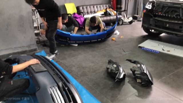 #L405,#Land Rover headlights,#Land Rover Range Rover executive old model to new upgrade kit, смотреть онлайн