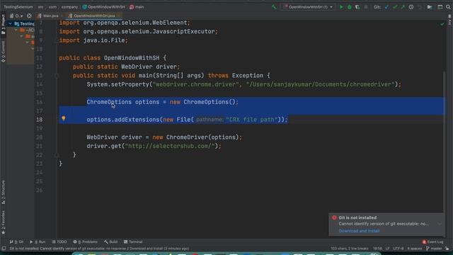 How to enabled SelectorsHub in automated browser window смотреть онлайн
