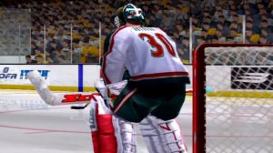 NHL 2005 Gameplay Boston Bruins vs Minnesota Wild