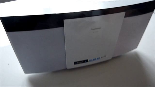 Panasonic SC HC29 White Stereo System Unboxing Part 2 смотреть онлайн