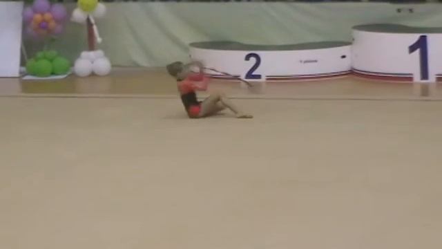 Медведева Анастасия 2001.обруч."Первые Шаги 2012" смотреть онлайн