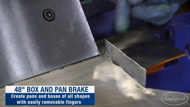 48" Box and Pan Brake - Perfect for Battery Trays, Fuel Cells & MORE! Eastwood смотреть онлайн