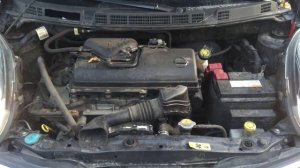 звук при заводке nissan micra