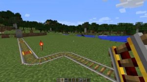 Minecraft - Как сделать железную дорогу