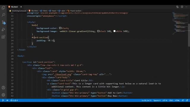 Awesome & Beautiful Bootstrap 5 Cards | Easy | Beginner Friendly смотреть онлайн