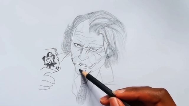 HOW TO DRAW The JOKER (The Dark Knight) Step by Step / JOKER Drawing Tutorial смотреть онлайн