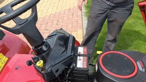 Трактор-газонокосилка dde 106-300