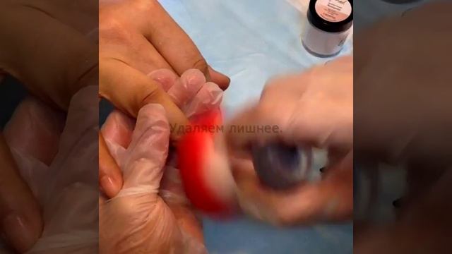 Укрепление ногтей акриловой пудрой и гелем Justnail смотреть онлайн