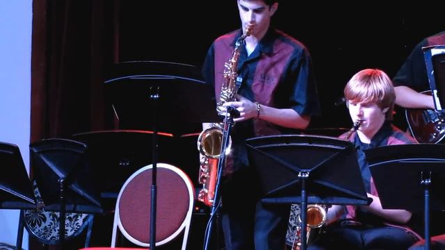 Dicken's 2012 - SIlver Creek Advanced Jazz Band - Nature Boy смотреть онлайн