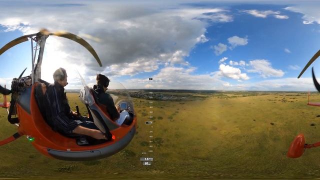 360' 4k + Телеметрия. Автожир Tango+ смотреть онлайн
