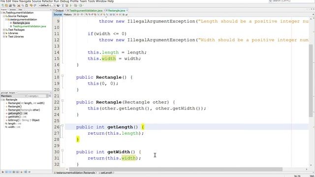 Input Argument Validation in Java Constructors and Setter Methods смотреть онлайн