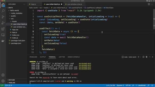 useInitialFetch hook | Custom Hooks in React (in Hindi) - opendevs смотреть онлайн