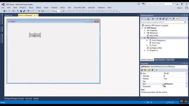 How to Add PDF Viewer in Winforms C# | Show PDF File in Form смотреть онлайн