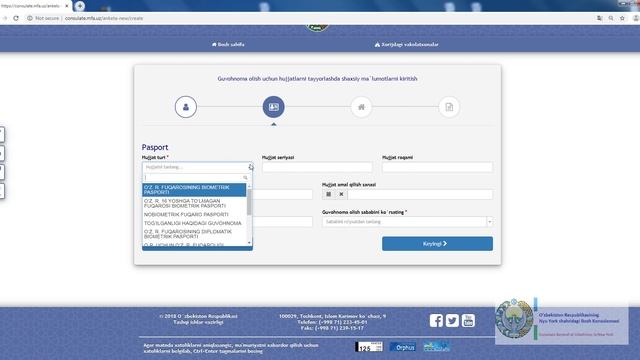 Vatanga Qaytish Guvohnomasini Rasmiylashtirish Uchun Videodarslik (New York)