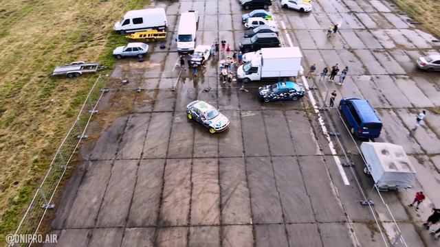 FAST CARS UKRAINE 2021, драгрейсинг в аэродроме Широкое, съёмка с дрона смотреть онлайн