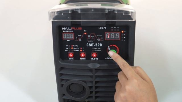 HAILIPLUS(Lida Tools) HF TIG/Pulse HF TIG/MMA/Cold TIG/CUT 8 In 1 CMT-520 Welding Cutting Machine смотреть онлайн