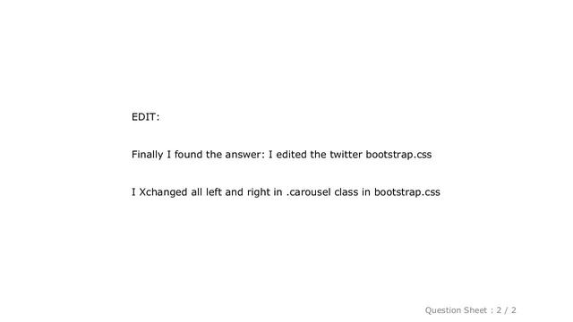 HTML : Bootstrap carousel slide left to right смотреть онлайн