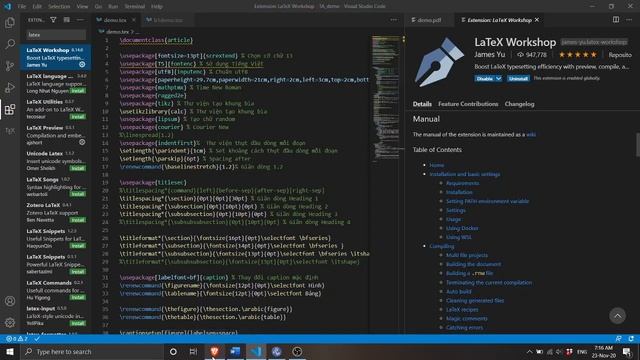 Part[1] LaTeX Tutorial 2020: How to Write a Thesis for HUST Student. смотреть онлайн