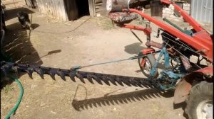 Сегментная косилка на мотоблок своими руками.