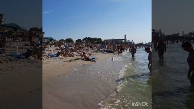 Ейск. Городской пляж. смотреть онлайн