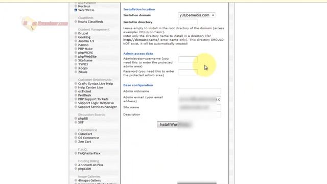 WebHosting Hub Hosting -How to setup Wordpress! смотреть онлайн