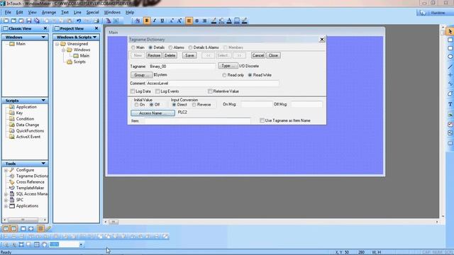 Connection KepServerEx With Intouch