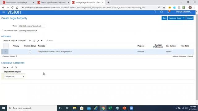 Oracle Fusion Functional - Day 10 Jurisdiction, Legal Authority Value Set Creation смотреть онлайн