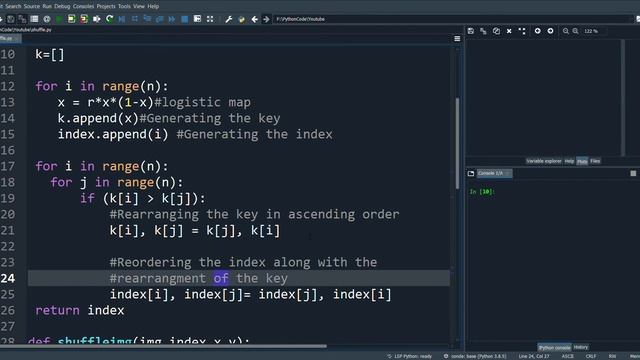 How to encrypt an image with chaos? Part 2 || Image scrambling смотреть онлайн