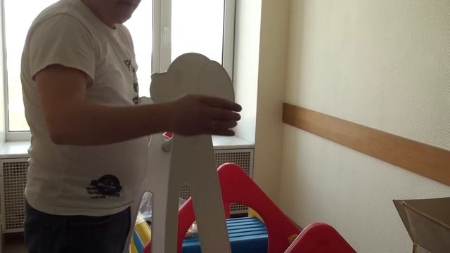 Haenim Toys DS-702A игровой комплекс с горкой смотреть онлайн