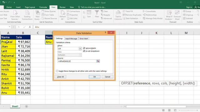 How To Create Dynamic Data Validation List in Excel смотреть онлайн