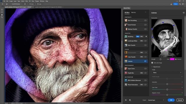 neural filters in photoshop смотреть онлайн