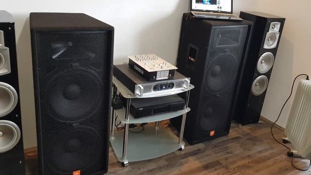 JBL JRX 125 2x1000W & Dap Audio Palladium 1600 2x900W смотреть онлайн
